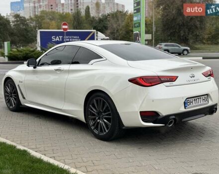 Белый Инфинити Q60, объемом двигателя 3 л и пробегом 85 тыс. км за 27500 $, фото 22 на Automoto.ua