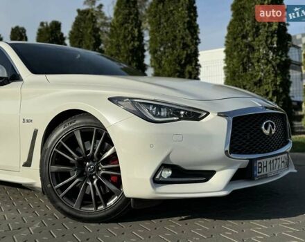 Белый Инфинити Q60, объемом двигателя 3 л и пробегом 85 тыс. км за 26500 $, фото 9 на Automoto.ua