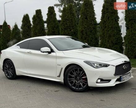 Белый Инфинити Q60, объемом двигателя 3 л и пробегом 85 тыс. км за 27500 $, фото 6 на Automoto.ua