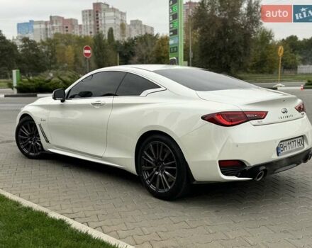 Белый Инфинити Q60, объемом двигателя 3 л и пробегом 85 тыс. км за 27500 $, фото 23 на Automoto.ua