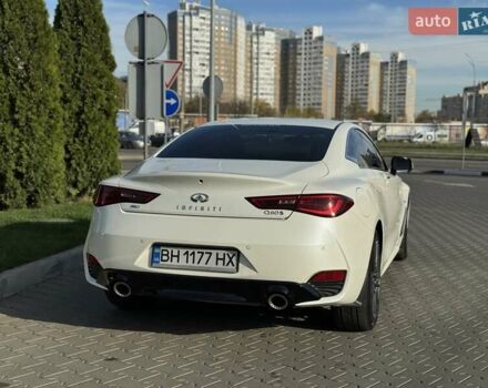 Белый Инфинити Q60, объемом двигателя 3 л и пробегом 85 тыс. км за 26500 $, фото 22 на Automoto.ua