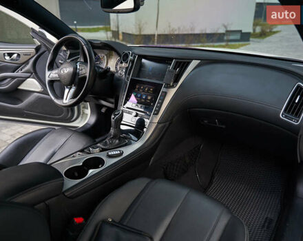 Белый Инфинити Q60, объемом двигателя 3 л и пробегом 95 тыс. км за 22900 $, фото 21 на Automoto.ua