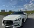 Белый Инфинити Q60, объемом двигателя 3 л и пробегом 113 тыс. км за 26999 $, фото 1 на Automoto.ua