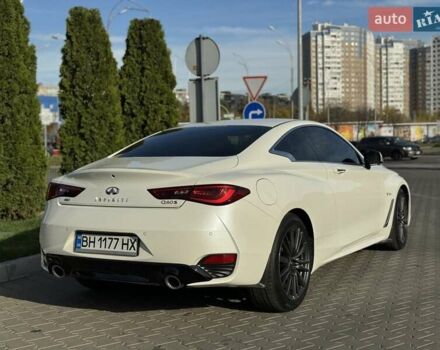 Белый Инфинити Q60, объемом двигателя 3 л и пробегом 85 тыс. км за 26500 $, фото 21 на Automoto.ua
