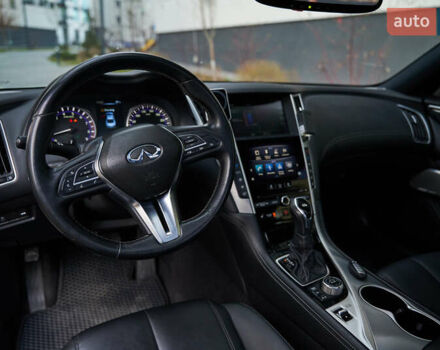 Белый Инфинити Q60, объемом двигателя 3 л и пробегом 95 тыс. км за 22900 $, фото 27 на Automoto.ua