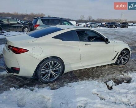 Белый Инфинити Q60, объемом двигателя 3 л и пробегом 99 тыс. км за 5000 $, фото 2 на Automoto.ua