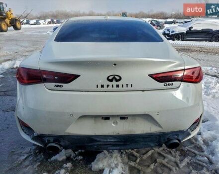 Белый Инфинити Q60, объемом двигателя 3 л и пробегом 99 тыс. км за 5000 $, фото 5 на Automoto.ua