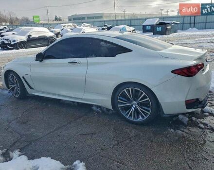 Белый Инфинити Q60, объемом двигателя 3 л и пробегом 99 тыс. км за 5000 $, фото 1 на Automoto.ua