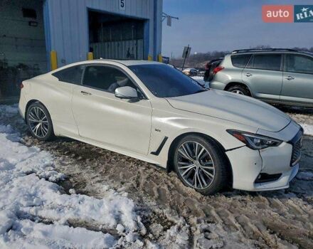 Белый Инфинити Q60, объемом двигателя 3 л и пробегом 99 тыс. км за 5000 $, фото 3 на Automoto.ua