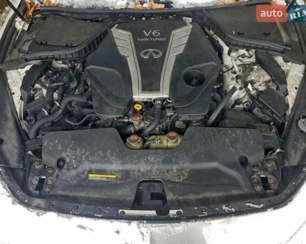 Белый Инфинити Q60, объемом двигателя 3 л и пробегом 99 тыс. км за 5000 $, фото 10 на Automoto.ua