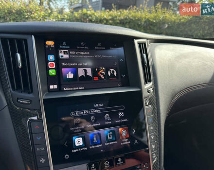 Белый Инфинити Q60, объемом двигателя 3 л и пробегом 60 тыс. км за 25500 $, фото 5 на Automoto.ua