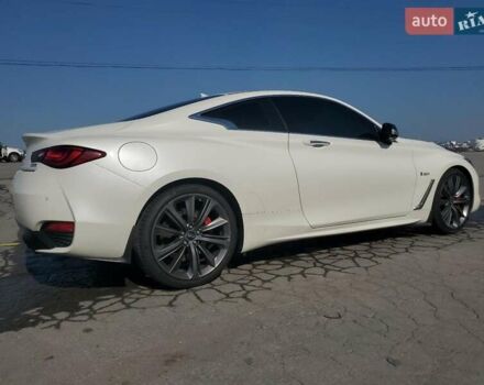 Белый Инфинити Q60, объемом двигателя 3 л и пробегом 96 тыс. км за 5800 $, фото 2 на Automoto.ua