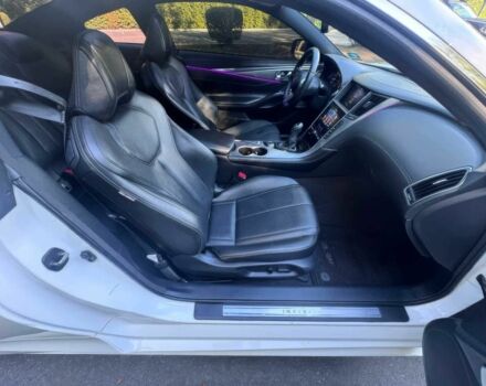 Белый Инфинити Q60, объемом двигателя 3 л и пробегом 42 тыс. км за 14700 $, фото 8 на Automoto.ua