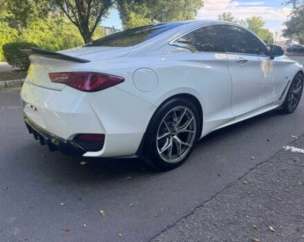 Белый Инфинити Q60, объемом двигателя 3 л и пробегом 42 тыс. км за 14700 $, фото 4 на Automoto.ua