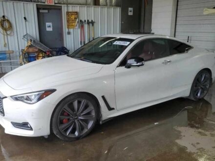 Білий Інфініті Q60, об'ємом двигуна 3 л та пробігом 77 тис. км за 12900 $, фото 1 на Automoto.ua