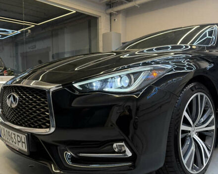 Черный Инфинити Q60, объемом двигателя 3 л и пробегом 83 тыс. км за 22500 $, фото 1 на Automoto.ua