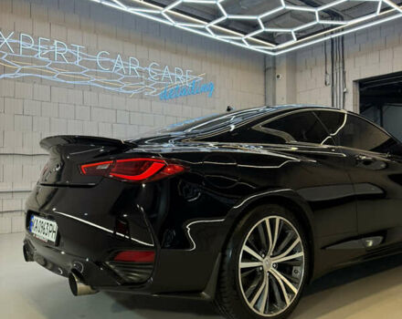 Черный Инфинити Q60, объемом двигателя 3 л и пробегом 83 тыс. км за 22500 $, фото 5 на Automoto.ua