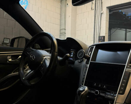 Черный Инфинити Q60, объемом двигателя 3 л и пробегом 83 тыс. км за 22500 $, фото 10 на Automoto.ua
