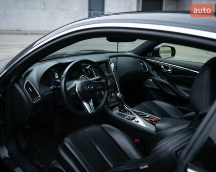 Черный Инфинити Q60, объемом двигателя 3 л и пробегом 85 тыс. км за 20800 $, фото 15 на Automoto.ua