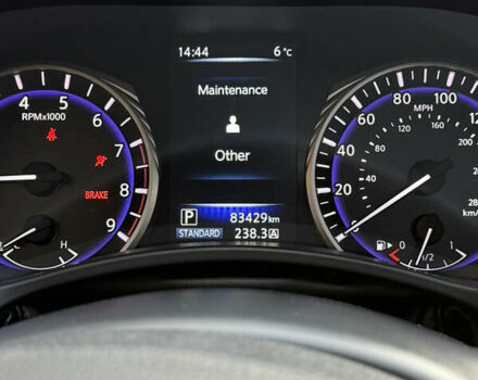 Черный Инфинити Q60, объемом двигателя 3 л и пробегом 83 тыс. км за 22500 $, фото 14 на Automoto.ua