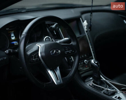 Черный Инфинити Q60, объемом двигателя 3 л и пробегом 85 тыс. км за 20800 $, фото 16 на Automoto.ua