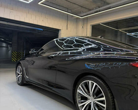 Черный Инфинити Q60, объемом двигателя 3 л и пробегом 83 тыс. км за 22500 $, фото 7 на Automoto.ua