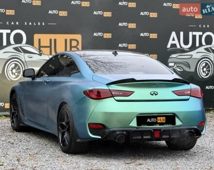 Черный Инфинити Q60, объемом двигателя 1.99 л и пробегом 112 тыс. км за 16500 $, фото 4 на Automoto.ua