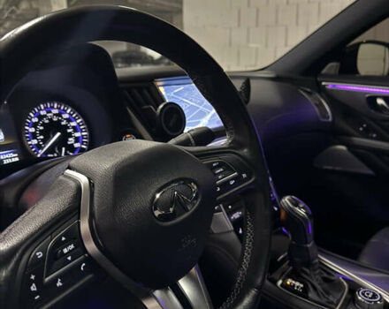 Черный Инфинити Q60, объемом двигателя 3 л и пробегом 83 тыс. км за 22500 $, фото 13 на Automoto.ua