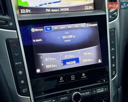 Черный Инфинити Q60, объемом двигателя 1.99 л и пробегом 112 тыс. км за 16500 $, фото 16 на Automoto.ua