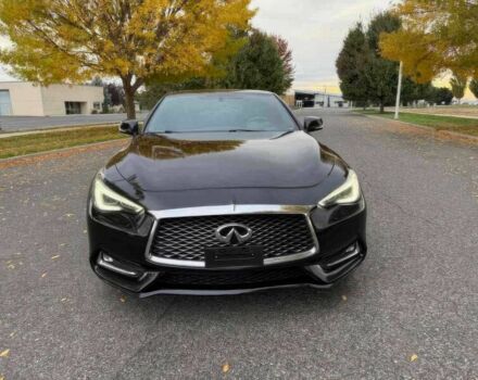 Черный Инфинити Q60, объемом двигателя 3 л и пробегом 61 тыс. км за 4500 $, фото 1 на Automoto.ua