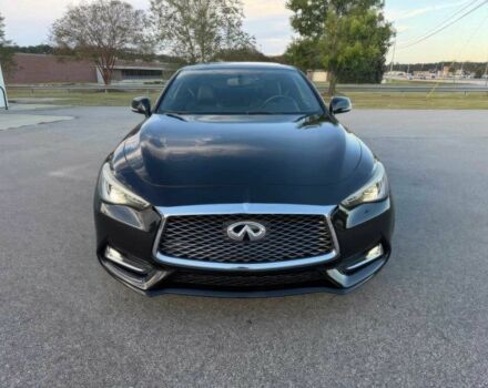Черный Инфинити Q60, объемом двигателя 3 л и пробегом 52 тыс. км за 12500 $, фото 1 на Automoto.ua