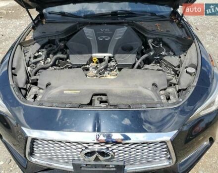 Черный Инфинити Q60, объемом двигателя 3 л и пробегом 140 тыс. км за 5100 $, фото 10 на Automoto.ua