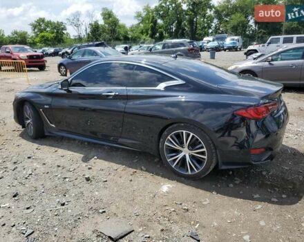 Черный Инфинити Q60, объемом двигателя 3 л и пробегом 140 тыс. км за 5145 $, фото 1 на Automoto.ua