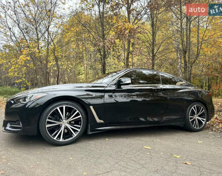 Черный Инфинити Q60, объемом двигателя 1.99 л и пробегом 92 тыс. км за 21500 $, фото 3 на Automoto.ua