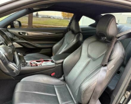 Черный Инфинити Q60, объемом двигателя 3 л и пробегом 61 тыс. км за 4500 $, фото 9 на Automoto.ua