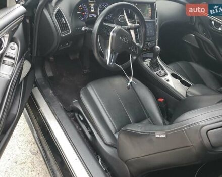 Черный Инфинити Q60, объемом двигателя 3 л и пробегом 140 тыс. км за 5100 $, фото 7 на Automoto.ua