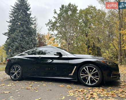 Черный Инфинити Q60, объемом двигателя 1.99 л и пробегом 92 тыс. км за 21500 $, фото 4 на Automoto.ua