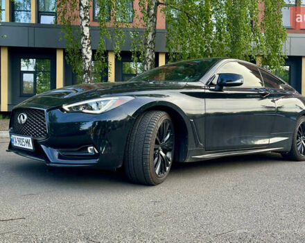 Черный Инфинити Q60, объемом двигателя 3 л и пробегом 128 тыс. км за 19100 $, фото 1 на Automoto.ua