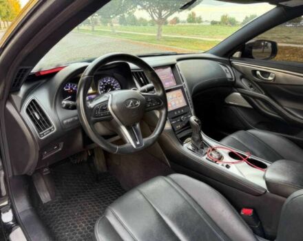 Черный Инфинити Q60, объемом двигателя 3 л и пробегом 61 тыс. км за 4500 $, фото 8 на Automoto.ua