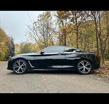 Черный Инфинити Q60, объемом двигателя 1.99 л и пробегом 92 тыс. км за 21500 $, фото 5 на Automoto.ua