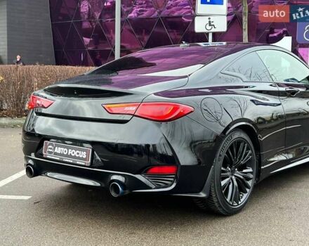 Черный Инфинити Q60, объемом двигателя 3 л и пробегом 72 тыс. км за 23990 $, фото 8 на Automoto.ua