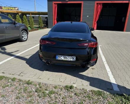 Черный Инфинити Q60, объемом двигателя 3 л и пробегом 70 тыс. км за 24000 $, фото 3 на Automoto.ua