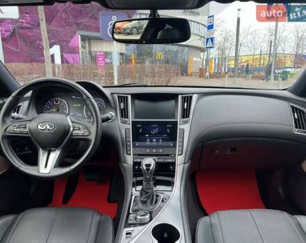 Черный Инфинити Q60, объемом двигателя 3 л и пробегом 72 тыс. км за 23990 $, фото 35 на Automoto.ua