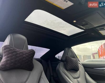 Черный Инфинити Q60, объемом двигателя 3 л и пробегом 72 тыс. км за 23990 $, фото 15 на Automoto.ua