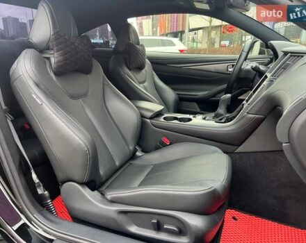 Черный Инфинити Q60, объемом двигателя 3 л и пробегом 72 тыс. км за 23990 $, фото 14 на Automoto.ua