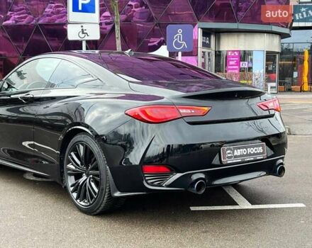 Черный Инфинити Q60, объемом двигателя 3 л и пробегом 72 тыс. км за 23990 $, фото 5 на Automoto.ua