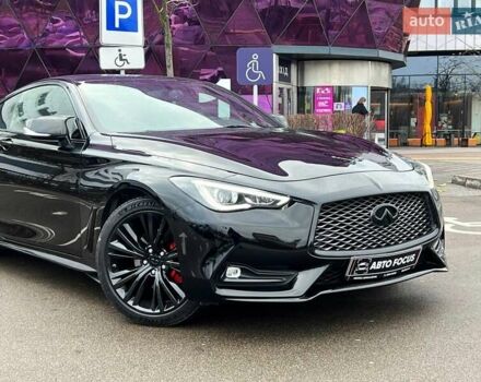 Черный Инфинити Q60, объемом двигателя 3 л и пробегом 72 тыс. км за 23990 $, фото 3 на Automoto.ua