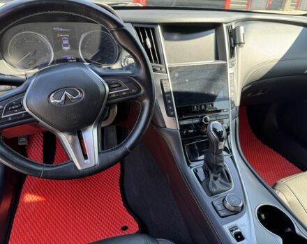 Черный Инфинити Q60, объемом двигателя 3 л и пробегом 70 тыс. км за 24000 $, фото 7 на Automoto.ua