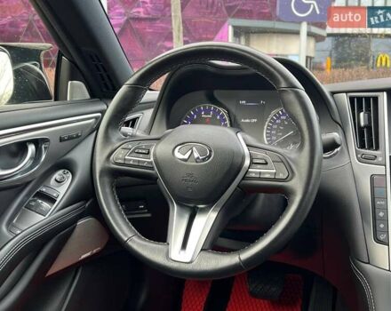 Черный Инфинити Q60, объемом двигателя 3 л и пробегом 72 тыс. км за 23990 $, фото 28 на Automoto.ua