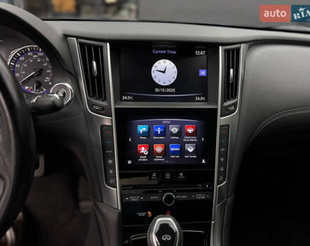 Черный Инфинити Q60, объемом двигателя 3 л и пробегом 97 тыс. км за 21400 $, фото 10 на Automoto.ua